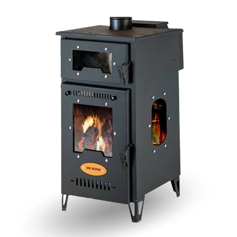 MARS ECO FIRINLI ÜÇ CAMLI DİKEY KUZİNE PELET SOBA