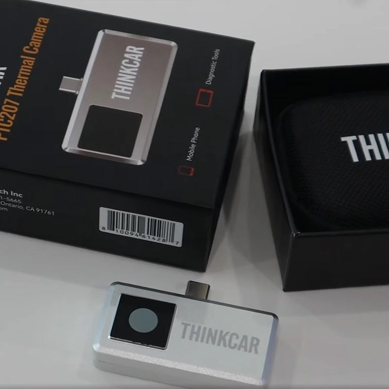 THİNKCAR PTC207 ANDROİD CEP TELEFONU UYUMLU ARIZA TESPİTİ İÇİN TERMAL KAMERA